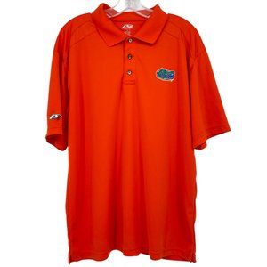 P2 by Pro Player Florida Gators Embroidered Short Sleeve Polo Sz L